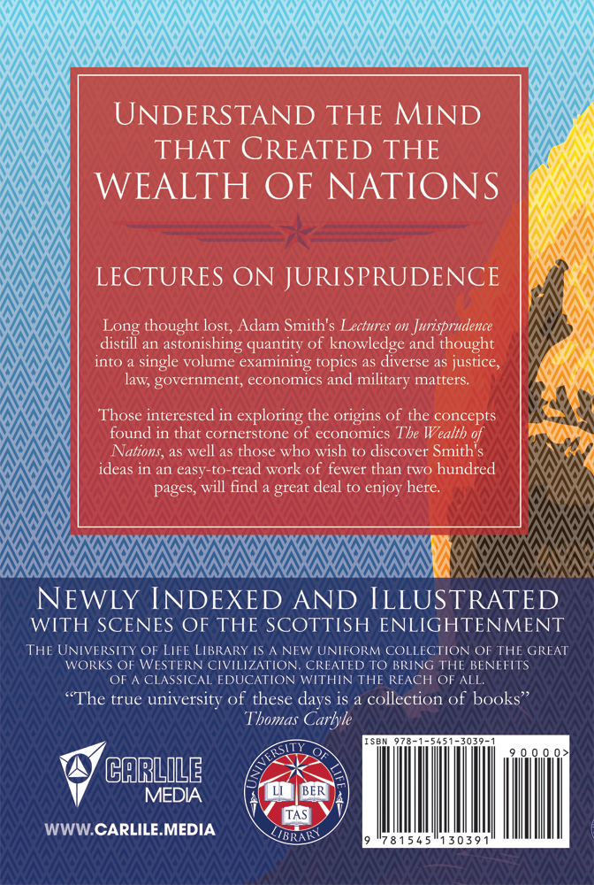 Adam Smith Lectures on Jurisprudence Book