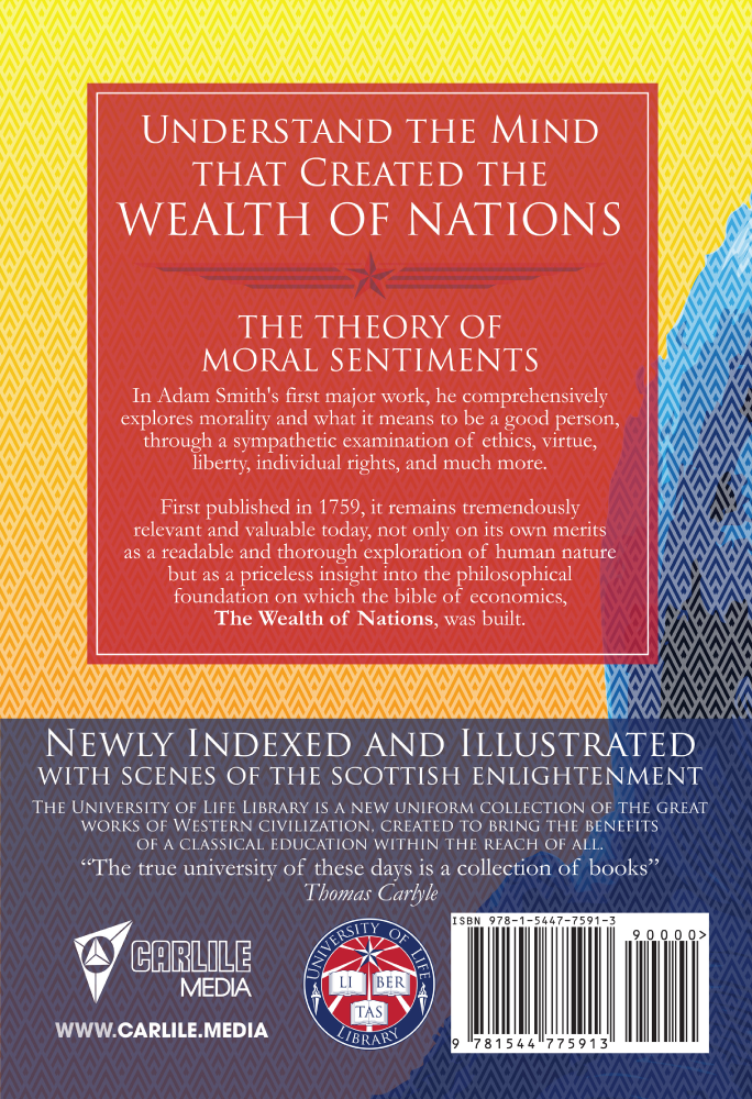 The Mind of Adam Smith Part 1: The Theory of Moral Sentiments Back Cover