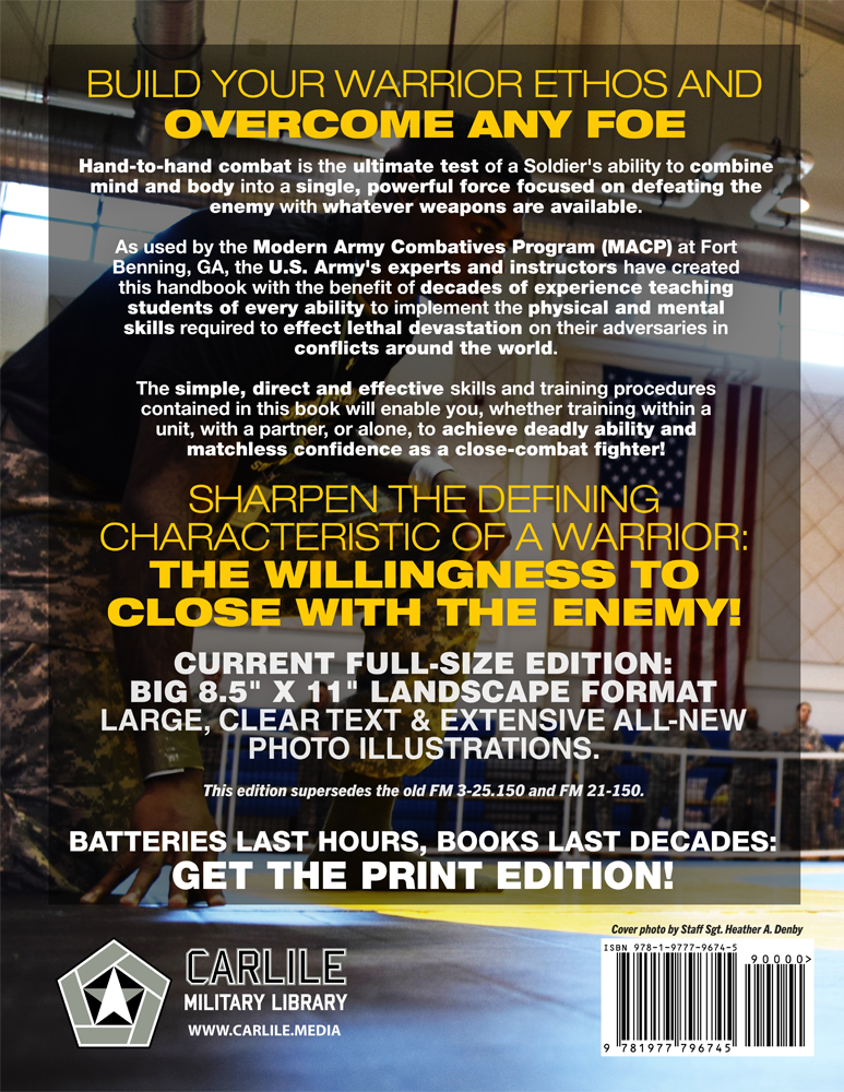 US Army Combatives Manual