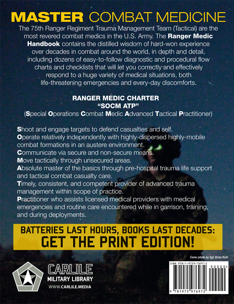 US Army Ranger Medic Handbook