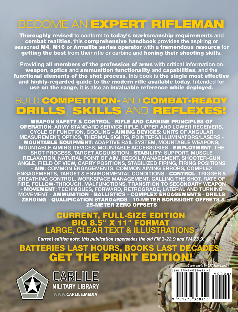 US Army Rifle and Carbine